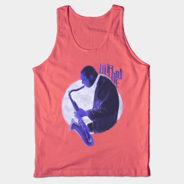 Moontrane Tank Top by @akaluciarts